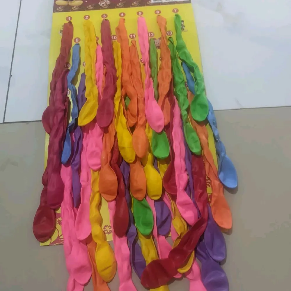 40 pcs balon kacang besar lembaran / balon kacang besar isi 40 pcs / balon kacang lembaran - murah