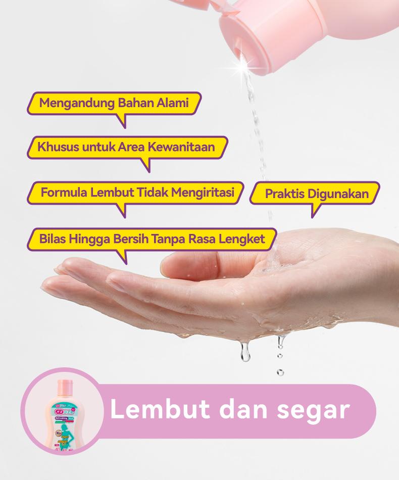 Oxyelle Perawatan Kewanitaan Tekstur Menyegarkan Tidak Lengket