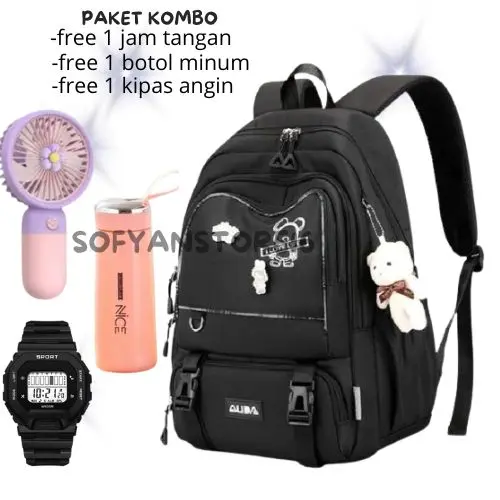 Best Seller Ransel sekolah anak wanita tas ransel fashion anak tas gendong anak waterproof 7