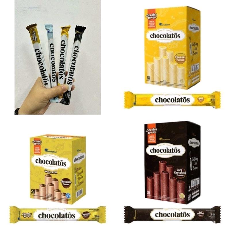 Bánh Quế Phô mai Soocla đen Soocla sữa Vani Gery Chocolatõs Cheese Flavour Hộp 336g