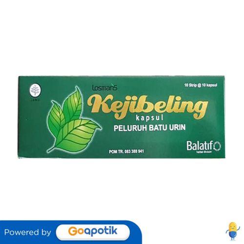 Gambar LOSMANS KEJIBELING STRIP 10 KAPSUL dari Apotek Pondok Ranji by GoApotik Kota Tangerang Selatan Tokopedia