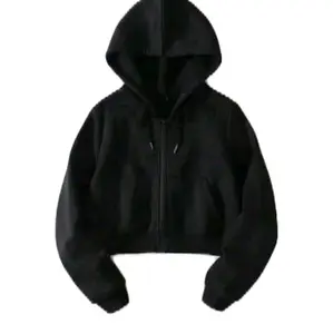 ZIPPER CROP BASIC HOODIE ALL COLOR