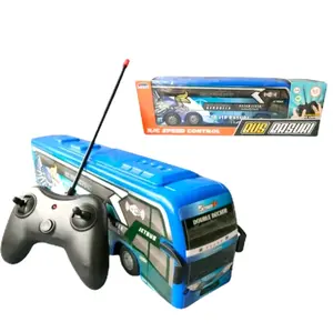 MAINAN ANAK MOBIL REMOTE CONTROL BUS BASURI DOUBLE DECKER TELOLET LAMPU MUSIK RC BASURI TELOLET Toys