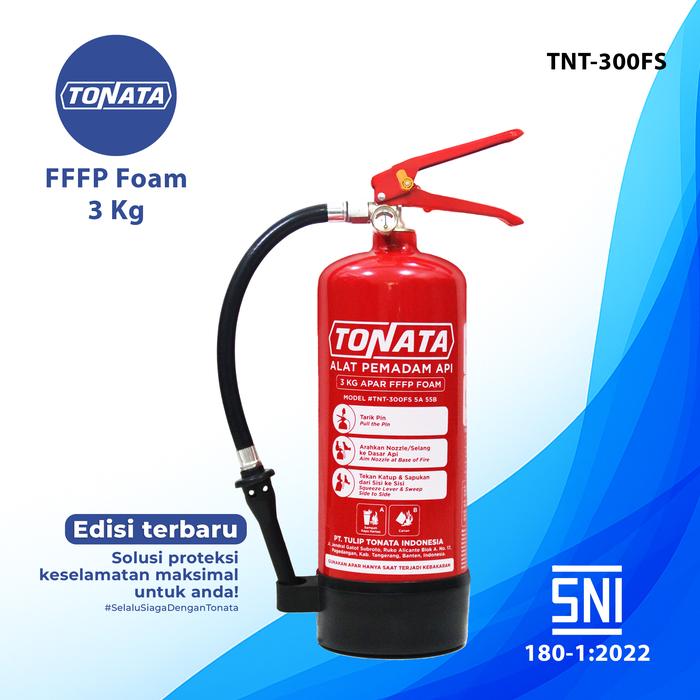 Gambar APAR FFFF Foam 3 Kg Tonata / Set Komplit dari Tonata Indonesia Kab. Tangerang Tokopedia