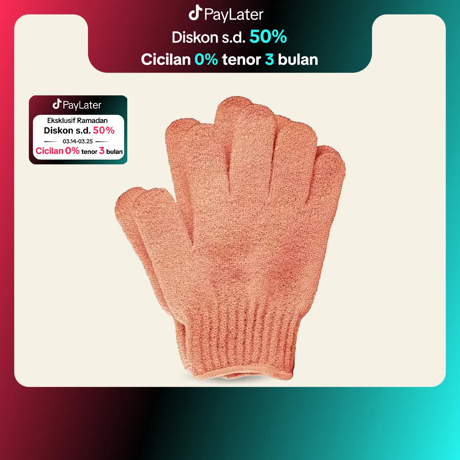 The Body Shop Bath Gloves Pink