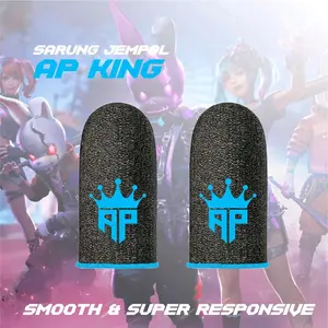 ANDRA Sarung Jempol Gaming AP King V2 Andra St Anti Keringat Responsif Finger Touch Premium Konsol Game