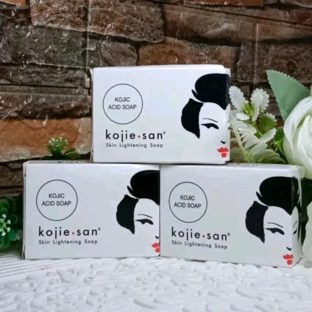 Promo dapat 3 pcs kojie san 50 gr skin lightening soap Sabun Kojie San