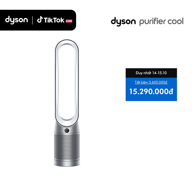[21H 14.10: DYSON LIVESTREAM] Máy lọc không khí Dyson Purifier Cool TP07 (Trắng/Bạc)