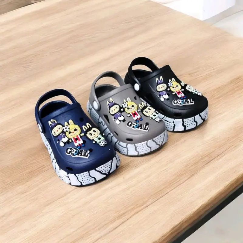 Sandal Baim Anak Laki Laki 2-8 Tahun Motif Labubu FDR069 Sandal Anak Viral Anti Slip Empuk 7