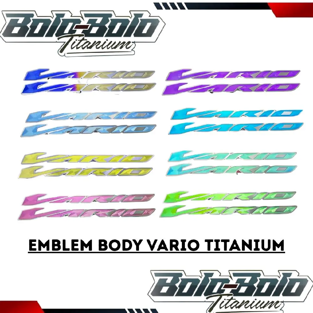 Emblem Body Vario Titanium Full Colour GR 5