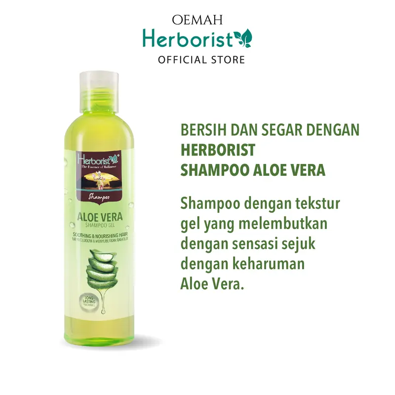 Herborist Shampoo Gel Aloe Vera 250ml 1