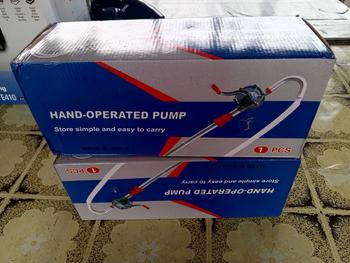 Product Review of LH-4602B Aluminium Alloy Self Priming Rotary Oil Diesel Fuel 44 Gallon Hand Pump Barrel Drum Tank Suction Transfer Tool from M**7 0