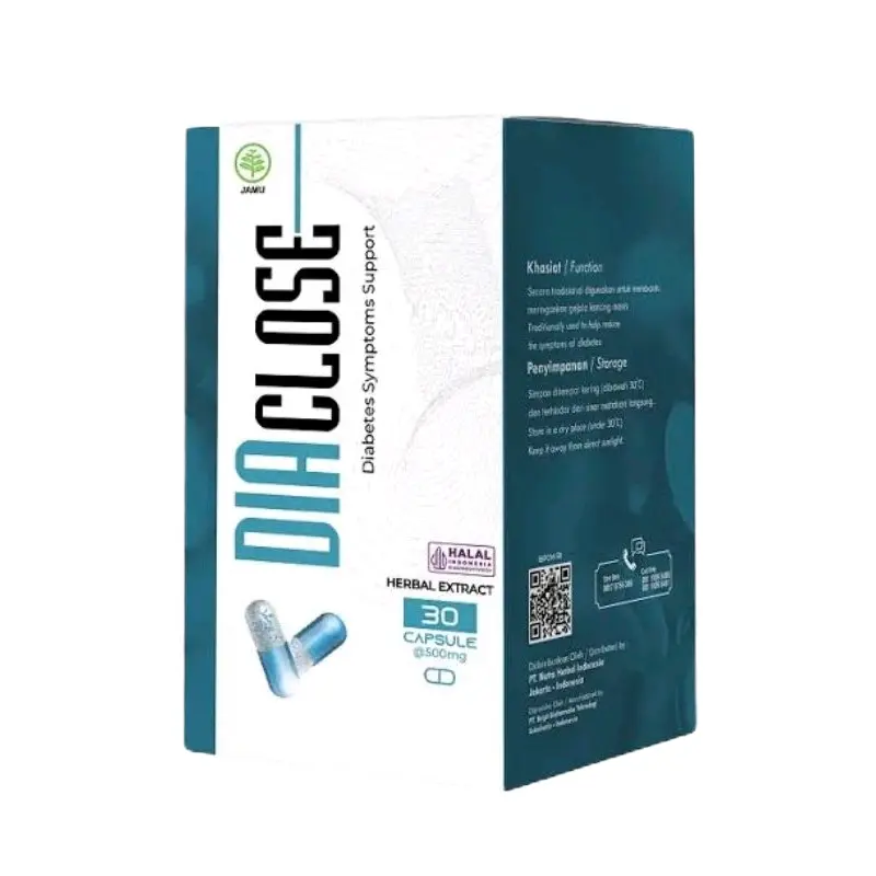 Diaclose Herbal Diabetes Kencing Manis Asli Original 1