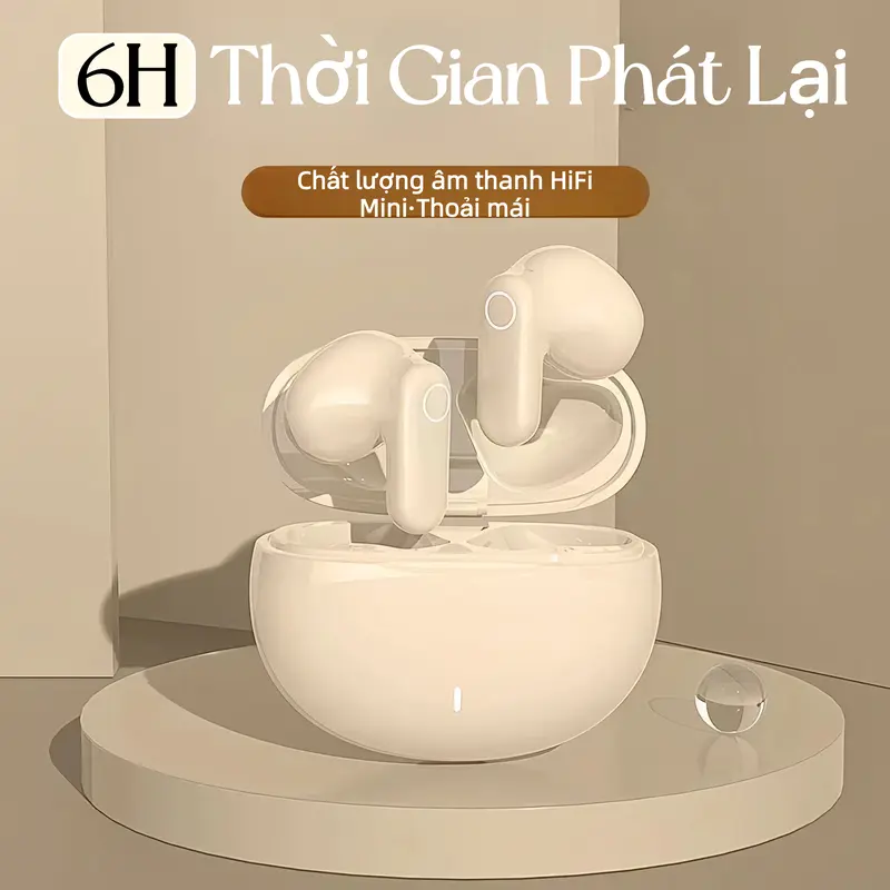 Tai nghe KY5 Nhét Tai Ánh Sáng Mới Nhất [3 Quà tặng] 1 Nhãn dán hoạt hình+1 Dây buộc+1 Bao tay chơi game, Âm thanh nổi mức HiFi, Micrô tích hợp, Chống nước iPX5, Điều khiển cảm ứng, Khử tiếng ồn cho iPhone và Andriod | BigBuy360 - bigbuy360.vn