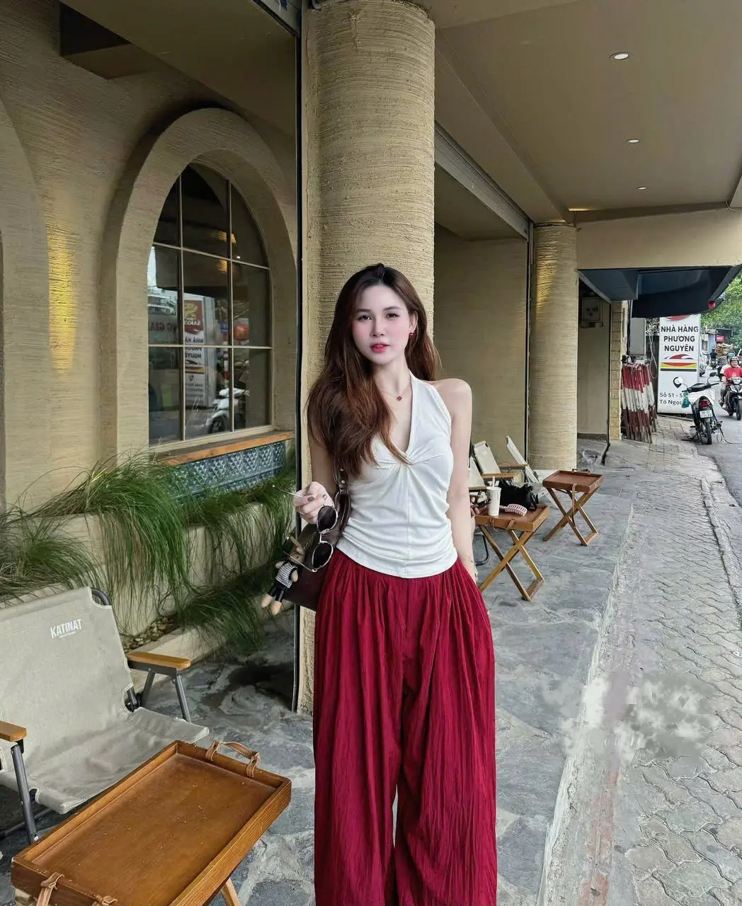 HL23 Set Áo Quần Ống Rộng Dáng Suông Gió Nhăn Mềm Mại Nhẹ Nhàng - Phong Cách Thời Trang Trẻ Trung Tôn Dáng | BigBuy360 - bigbuy360.vn HL23 Set Áo Quần Ống Rộng Dáng Suông Gió Nhăn Mềm Mại Nhẹ Nhàng - Phong Cách Thời Trang Trẻ Trung Tôn Dáng | BigBuy360 - bigbuy360.vn