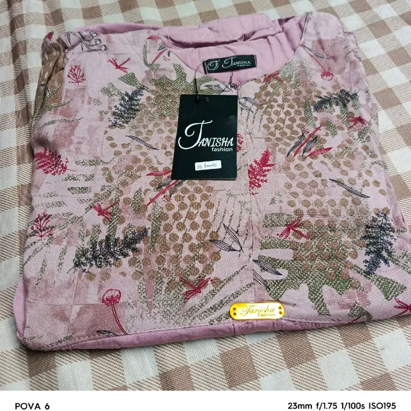 Daster 3/4 motif dada rayon premium by Tanisah 3