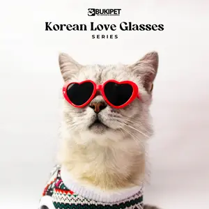 Aksesoris Kucing Kacamata Lucu - Kacamata Korean