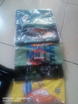 Product Review of Paket 4pcs Kaos Anak Laki laki Motif Mobil Pakaian Fashion from R**1 1