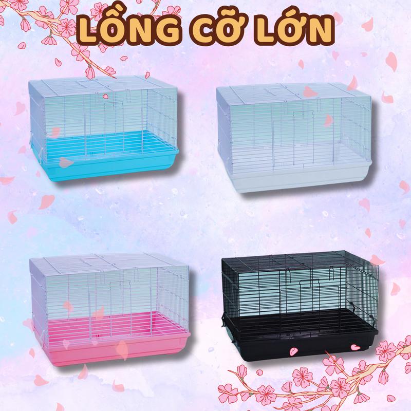  Lồng nuôi Hamster Bọ Ú  Chuột Lang  Thỏ cảnh cỡ lớn đầy đủ màu sắc  Có lưới cách đáy  