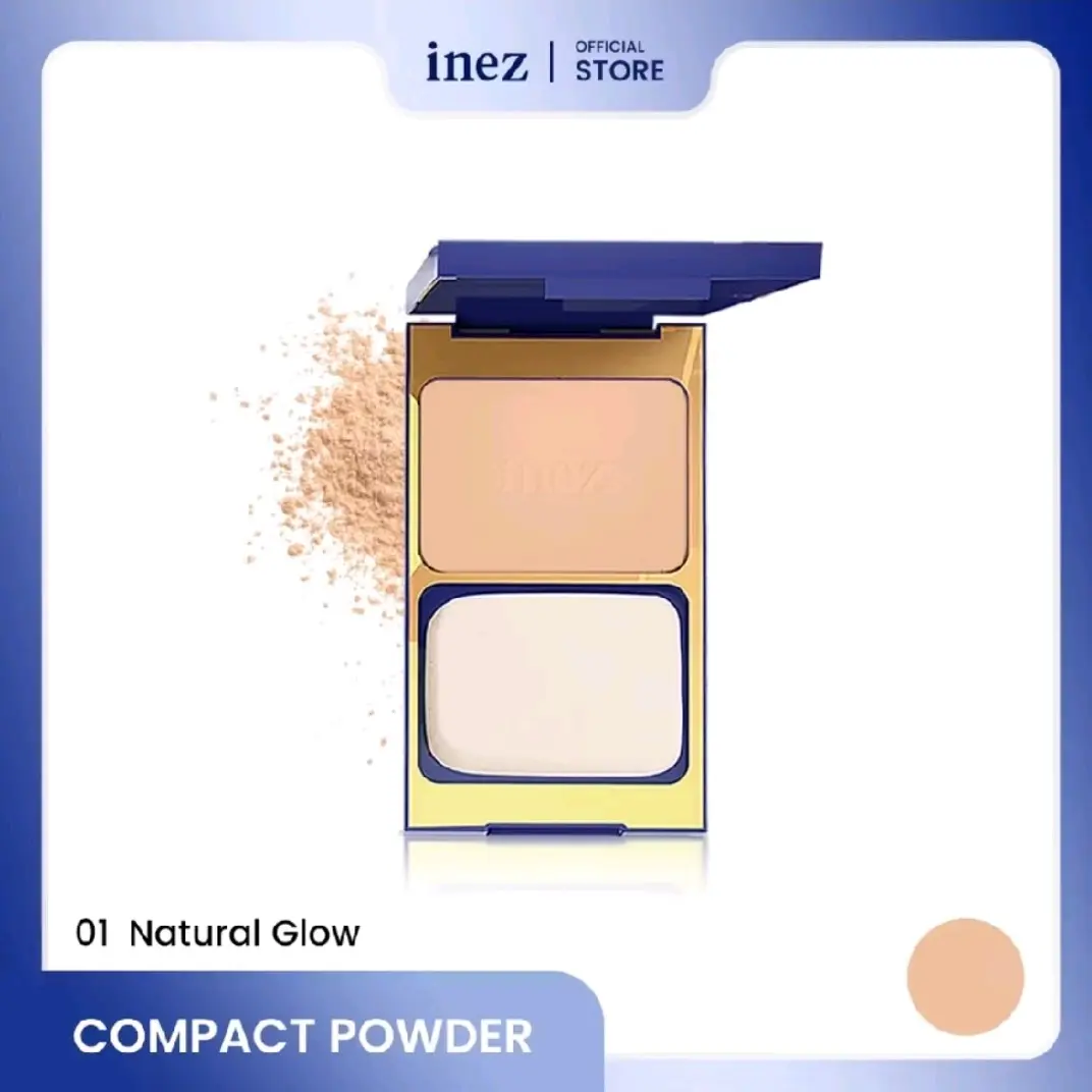 Inez Color Compact Plus Compact Powder bedak