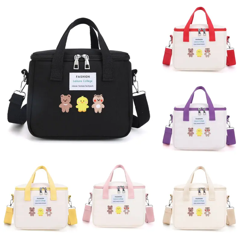TAS BAYI 6018 - TAS RANTANG “FASHION LEISURE COLLEGE” TAS SUSU BAYI RANTANG MAKANAN TAS PERLENGKAPAN BAYI - D 1 8