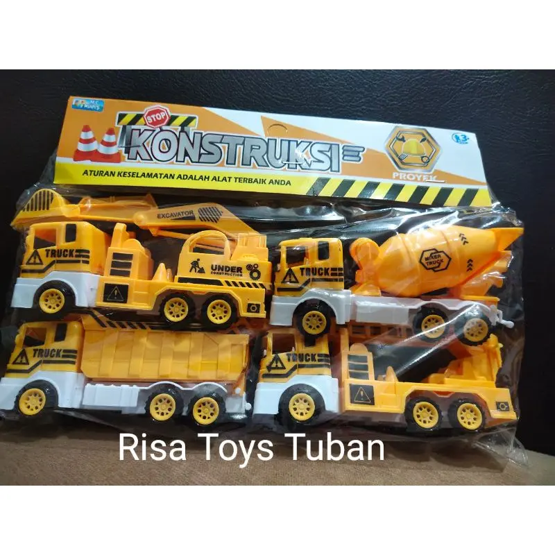 MAINAN KONTRUKSI BEGO, MOLEN, TRUK, CRANE BAHAN BERKUALITAS Anak Plastik 1
