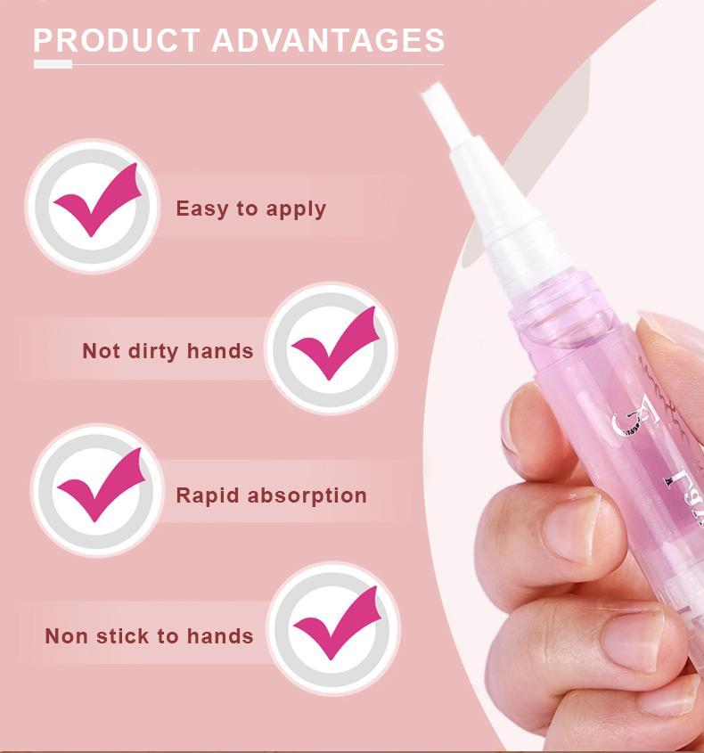 Product Introduction of Nail Cuticle Oil Rose & Lavender Organic Vitamins Serum for Nails Comfort Nail Polish 3
