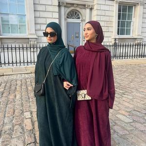 Jubah Muslimah, Selesa, Sesuai untuk Musim Luruh dan Musim Sejuk, Pakaian Harian, Jubah Muslimah, LR688, Mampu Milik Bintang Clothing