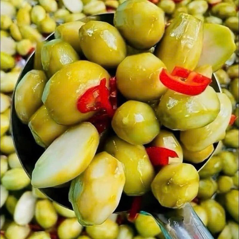 Cóc Giòn Ngâm Chua Ngọt Gói 500g Tặng Kèm Muối Ớt
