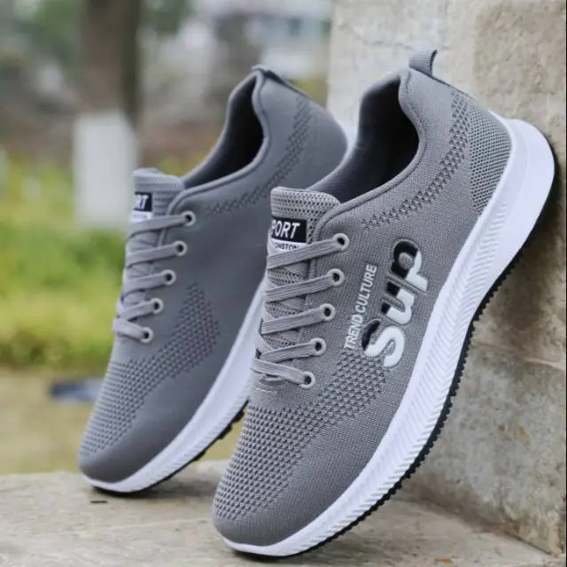 SEPATU SNEAKERS SEKOLAH PRIA WANITA UKURAN ( 36 - 43 ) KEKINIAN RINGAN BERKUALITAS Casual Karet 3