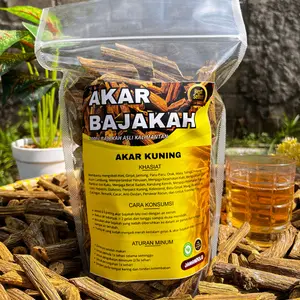 AKAR BAJAKAH AKAR KUNING 1KG ASLI KALIMANTAN KERING MAKSIMAL