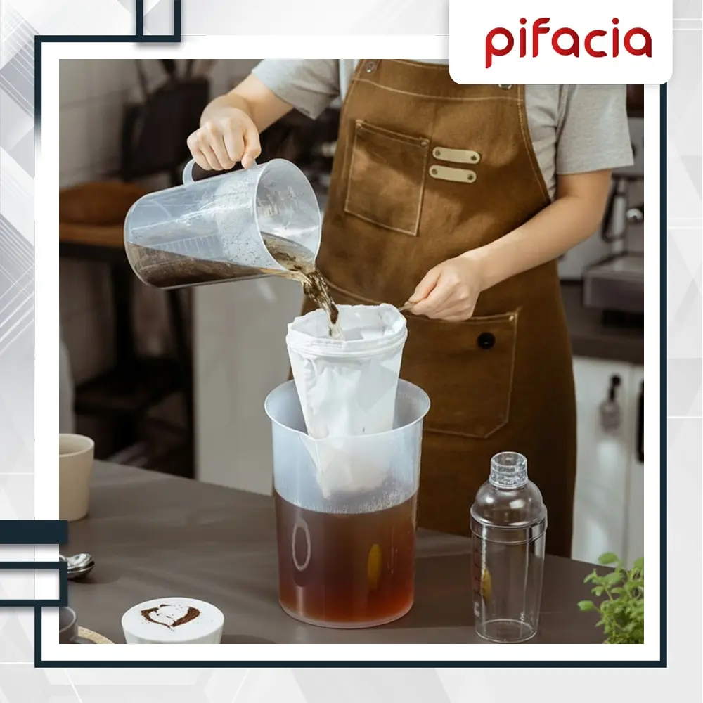 PIFACIA Reusable Filter Cloth Saringan Kain Jumbo Premium Serbaguna Kopi Susu Santan