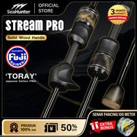 Gambar [OFFICIAL] SeaHunter STREAM PRO Joran Pancing FUJI A+O Guide Rings Solid Wood 2 Sections UL 1.57-1.68 Meter Joran casting&Spinning 86G Ultralight BFS TORAY 40T Carbon Legnu Massicu Fishing Rods Lure weight 1-10G Reel Umpan Alat Ikan - Baitcasting, 1.5M dari SeaHunter Certified Shop Kab. Tangerang 1 Tokopedia