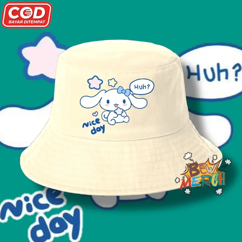 Topi Bucket Anak Cinnamorol / Topi Anak cinnamorol 3