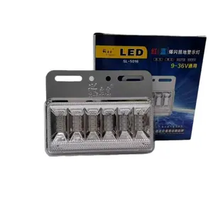 1box (4,6,10pics) Lampu bak samping nyala 2mode 12V-24V Car Kendaraan