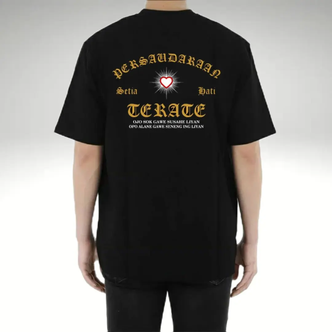 (Kode-04) Kaos Persaudaraan Setia Hati Terate