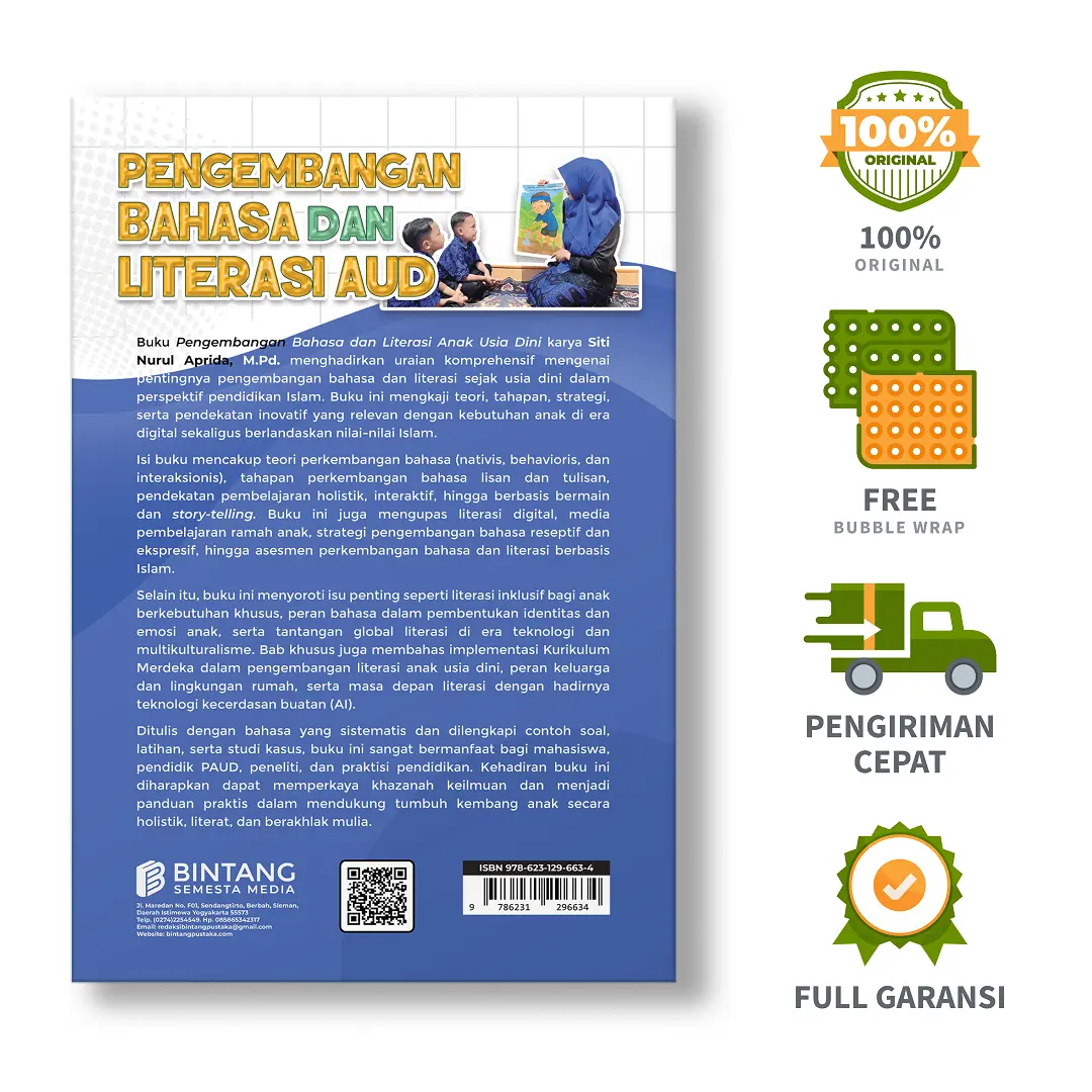 Pengembangan Bahasa dan Literasi AUD - Siti Nurul Aprida, M.Pd.