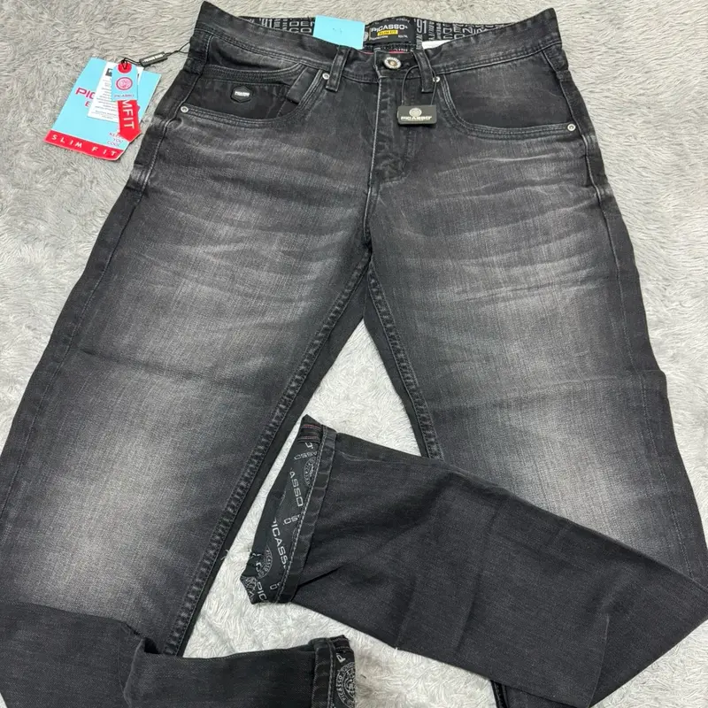 Celana Jeans Pria Picasso Original Panjang Denim Premium Terbaru Reguler Fit 2