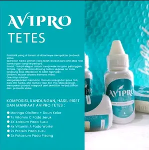 AVIPRO Tetes Herbal Probiotik dengan 9 Ekstrak Herbal Pilihan