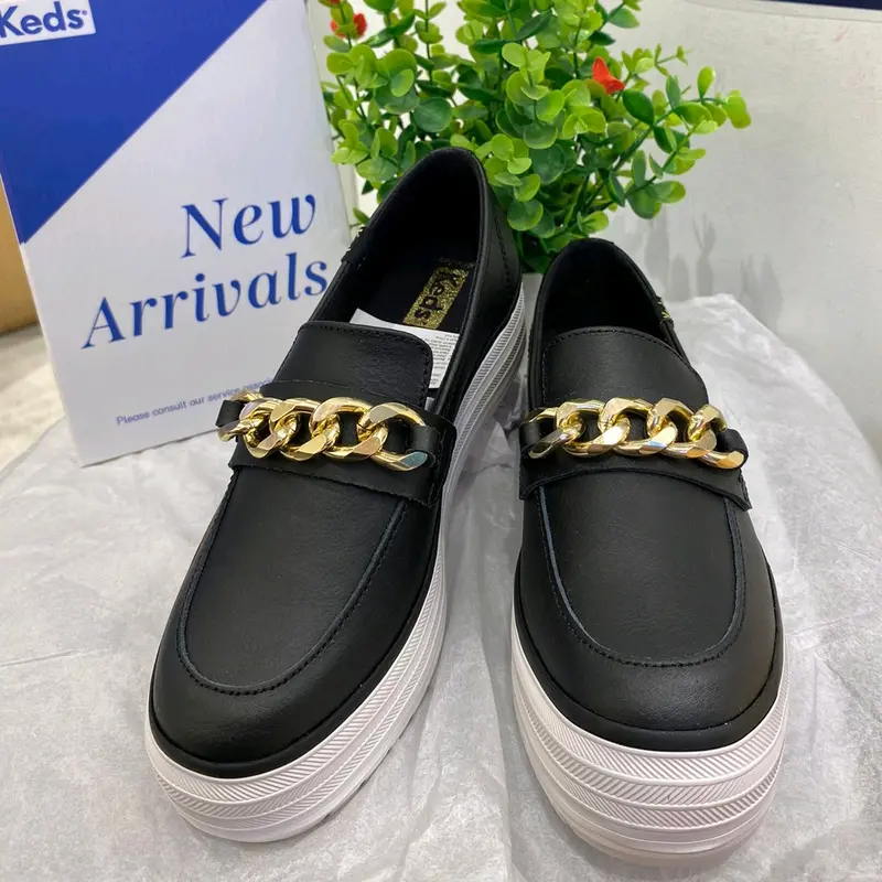 keds triple Decker loafer lug Leather Shop Tokopedia