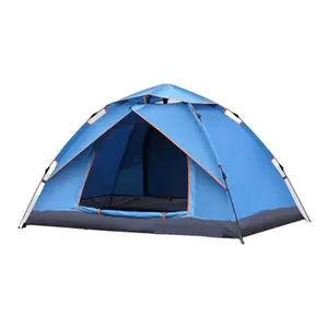 tenda hutan Outdoor Busa warna biru muda