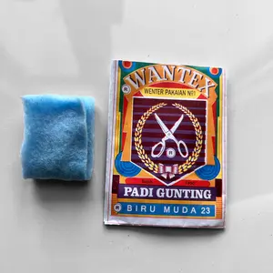 Pewarna Baju Warna Biru Muda Padi Gunting Pewarna Tekstil Wantex Wenter Malang