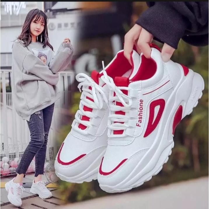 12.12 BIG SALE SEPATU SNEAKERS WANITA SEPARU SNEAKERS WANITA/ sepatu wanita FASHIONE NEW/sepatu wanita kekinian 2022 sepatu sneakers sepatu kets wanita 2