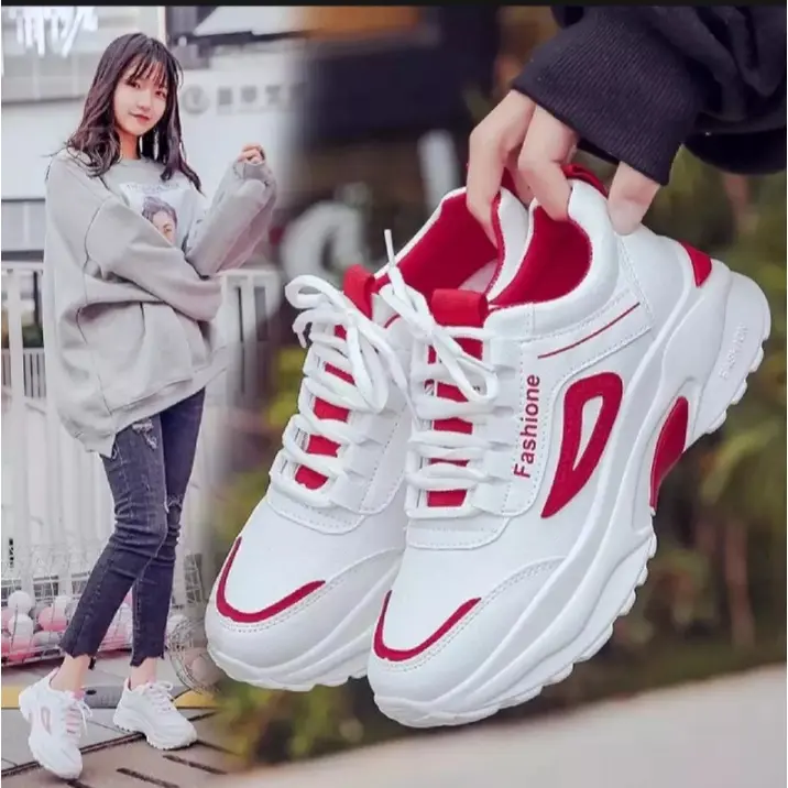 12.12 BIG SALE SEPATU SNEAKERS WANITA SEPARU SNEAKERS WANITA/ sepatu wanita FASHIONE NEW/sepatu wanita kekinian 2022 sepatu sneakers sepatu kets wanita 2