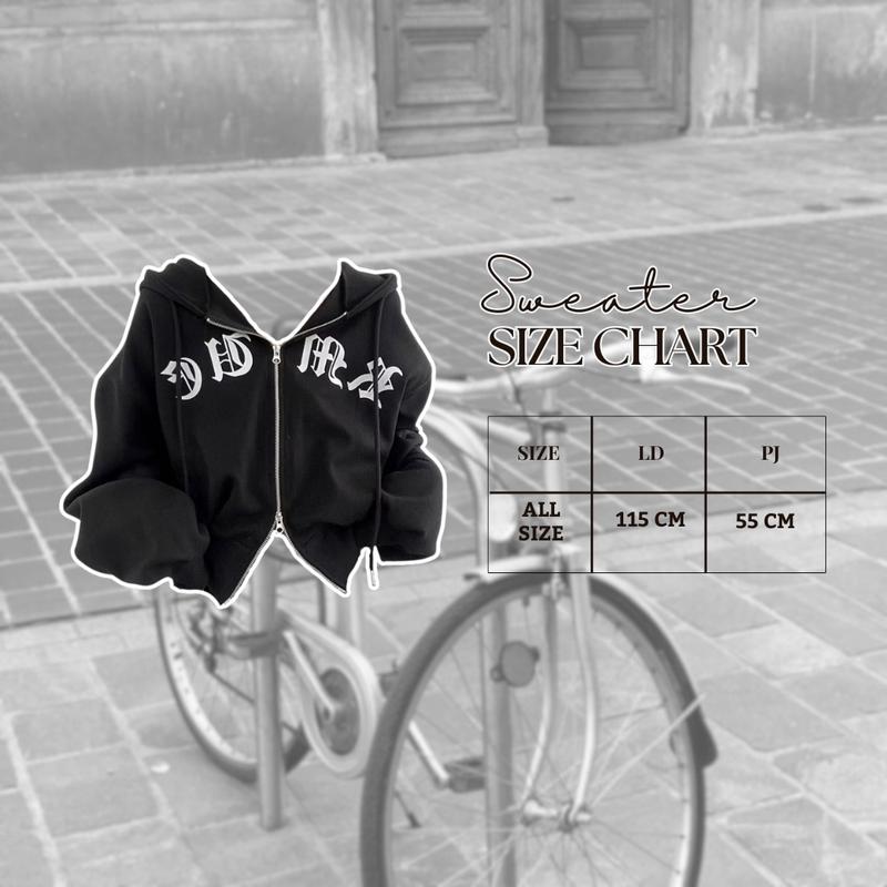 2in1 One Set Wanita Kece Korean Baju Setelan Wanita Kekinian Set Korean (Hoodie, Celana) Set AA211 Hitam Panjang Atasan Casual Bawahan Oversize Kulot Kerja Top 2