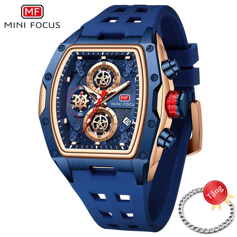 MINI FOCUS watch Đồng Hồ Nam, Thời Trang Mặt Số Lớn, Dạ Quang Không Thấm Nước Phong Trào Thạch Anh Tương Tự Thể Thao, Thích Hợp Cho Doanh Nhân, Lý Tưởng Làm Quà Tặng Đeo Tay Titan watch đồng hồ mới nhất 2025
