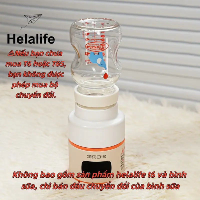 Bộ chuyển đổi chai phụ kiện, Helalife, T6 1