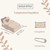Gambar Idola Style Sprei Katun Jepang 100 / 160 / 180 T30 cm KJ-0380-1 - 100x200x30 dari Idola Style Kota Administrasi Jakarta Utara 5 Tokopedia