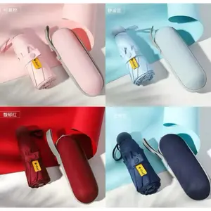 Payung Capsul Mini Lipat - payung lipat capsul 50spf melindungi sinar UV
