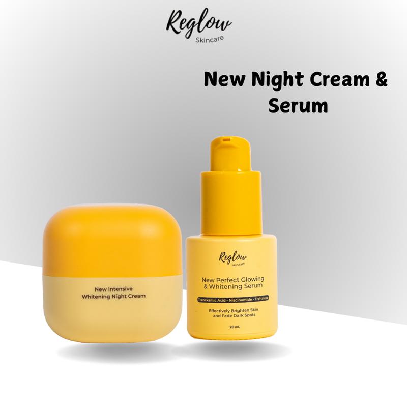 Reglow New Paket Night Cream dan Serum 0